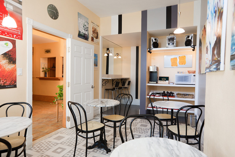 Our breakfast area