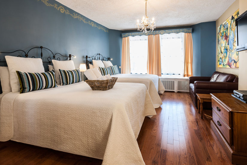 Chambre supérieure, 2 lits, bain tourbillon